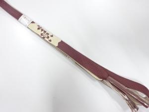 未使用品　正絹　高麗　手組帯締め
